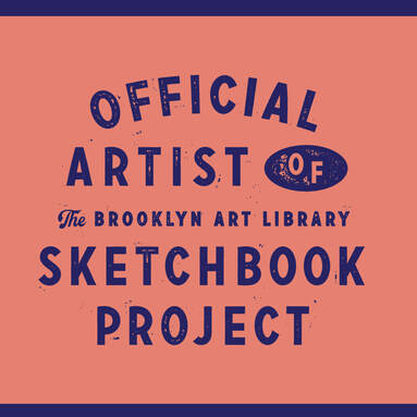 Official Artist for the Brooklyn Art Library Badge
